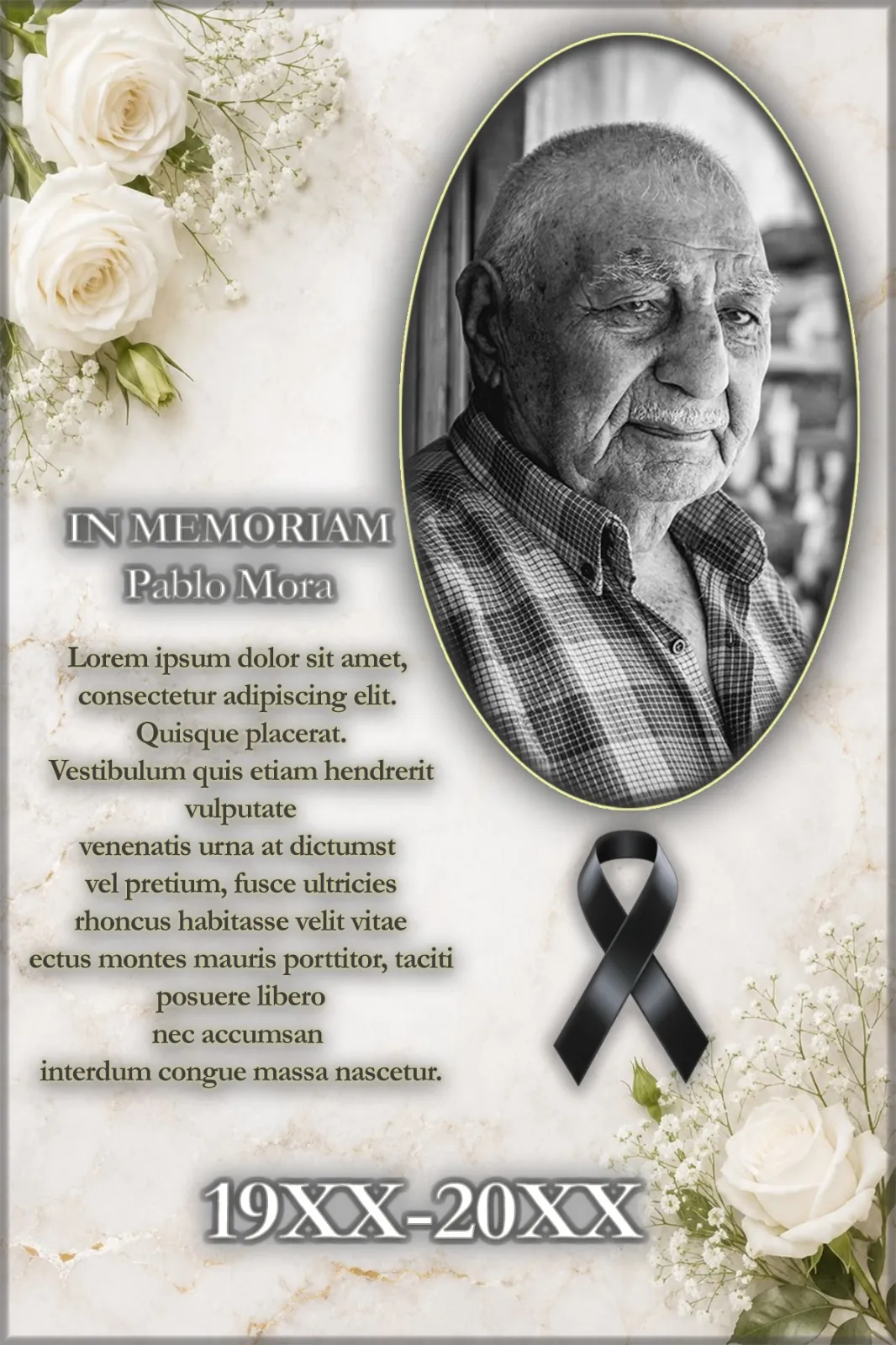 Ejemplo de homenaje póstumo